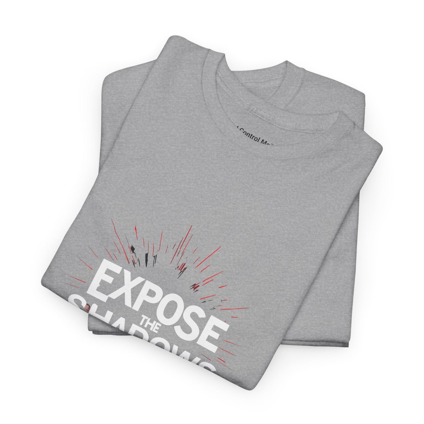 The Demand Transparency™ Graphic T-Shirt Collection: Design #004 by I Control Me™