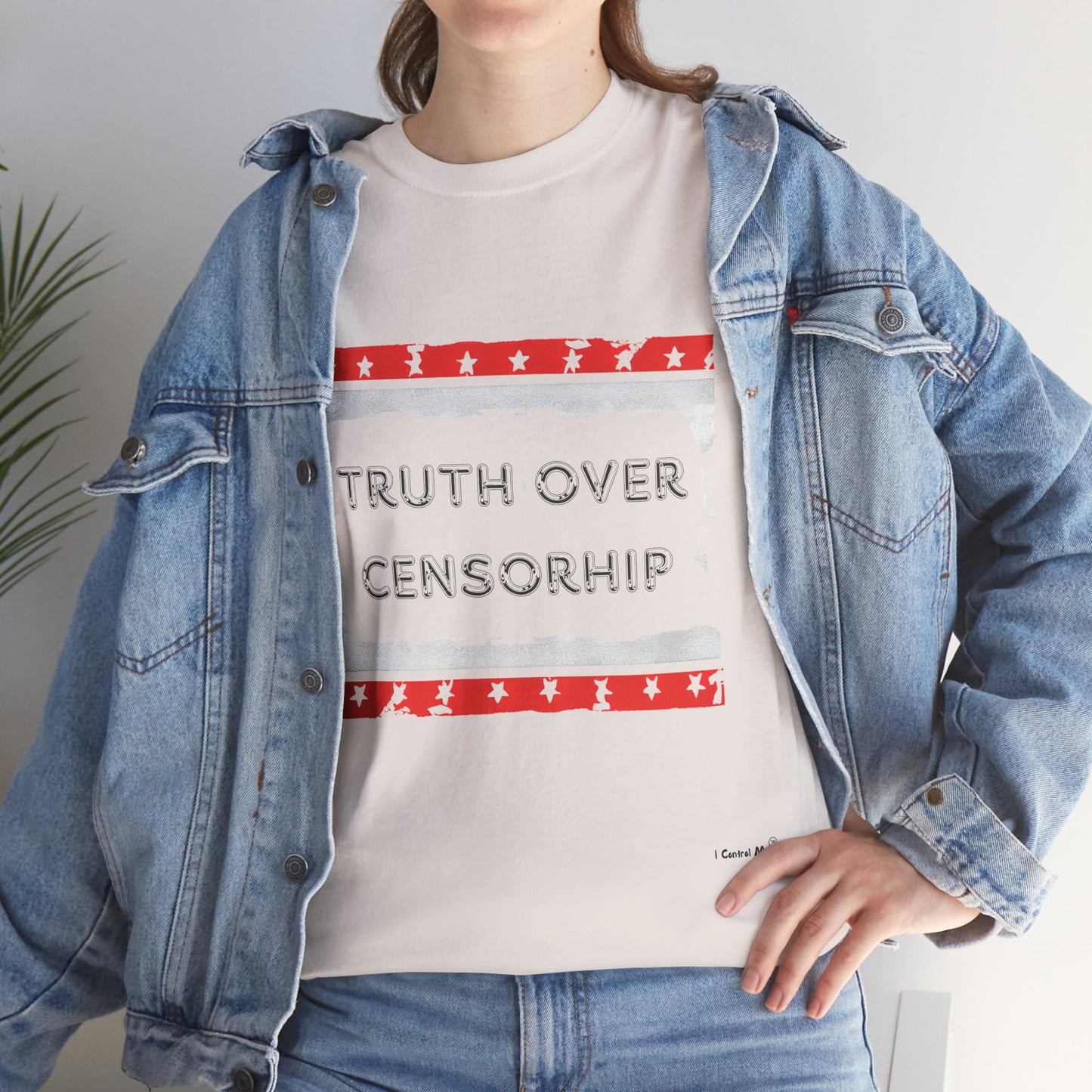 The Demand Transparency™ Graphic T-Shirt Collection: Design #002 by I Control Me™