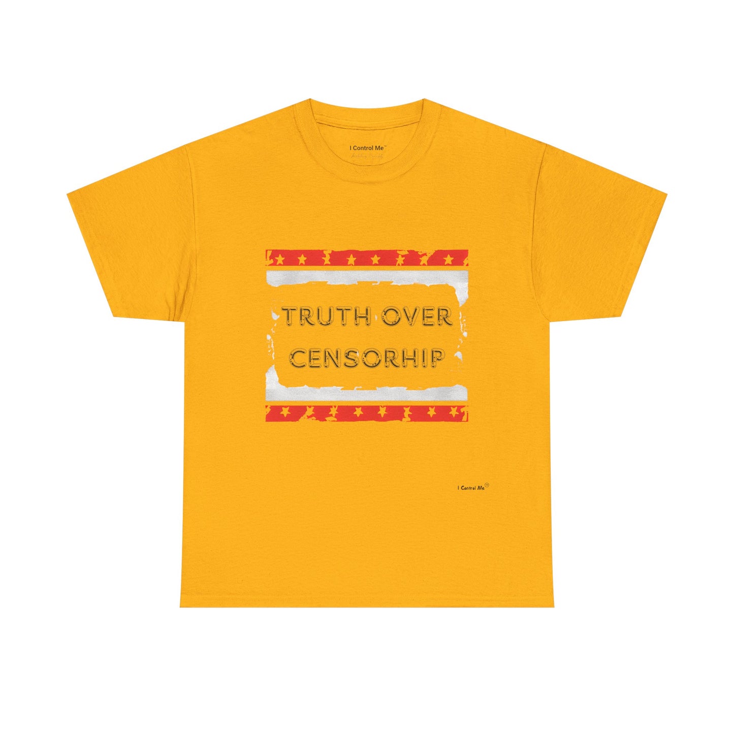 The Demand Transparency™ Graphic T-Shirt Collection: Design #002 by I Control Me™