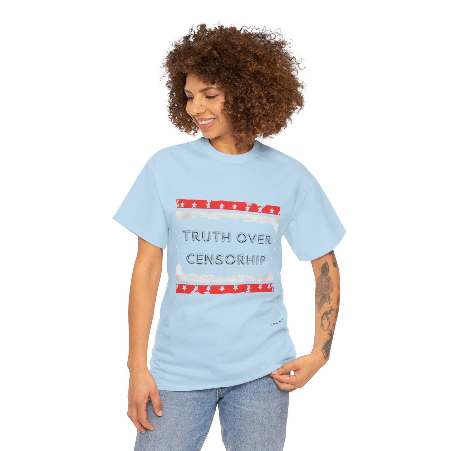 The Demand Transparency™ Graphic T-Shirt Collection: Design #002 by I Control Me™