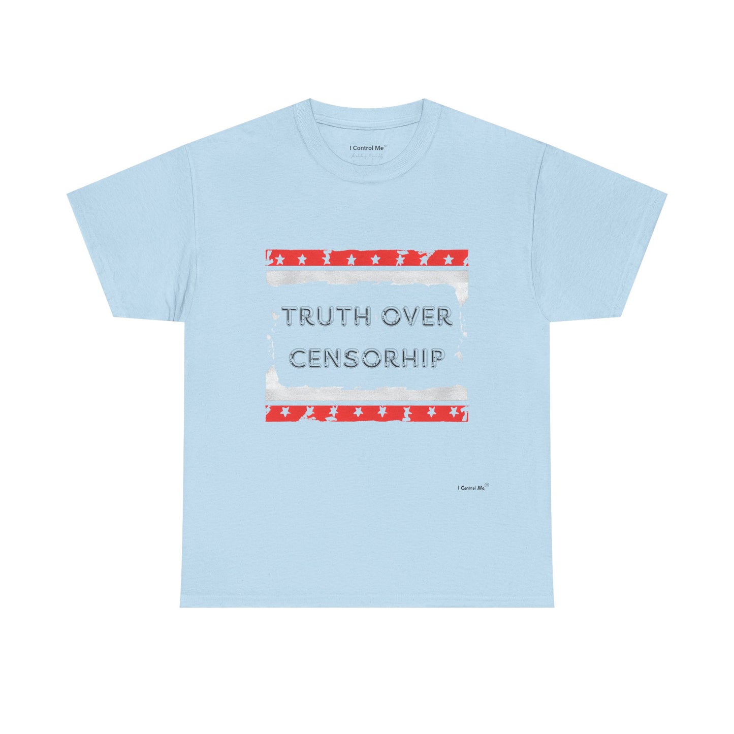 The Demand Transparency™ Graphic T-Shirt Collection: Design #002 by I Control Me™