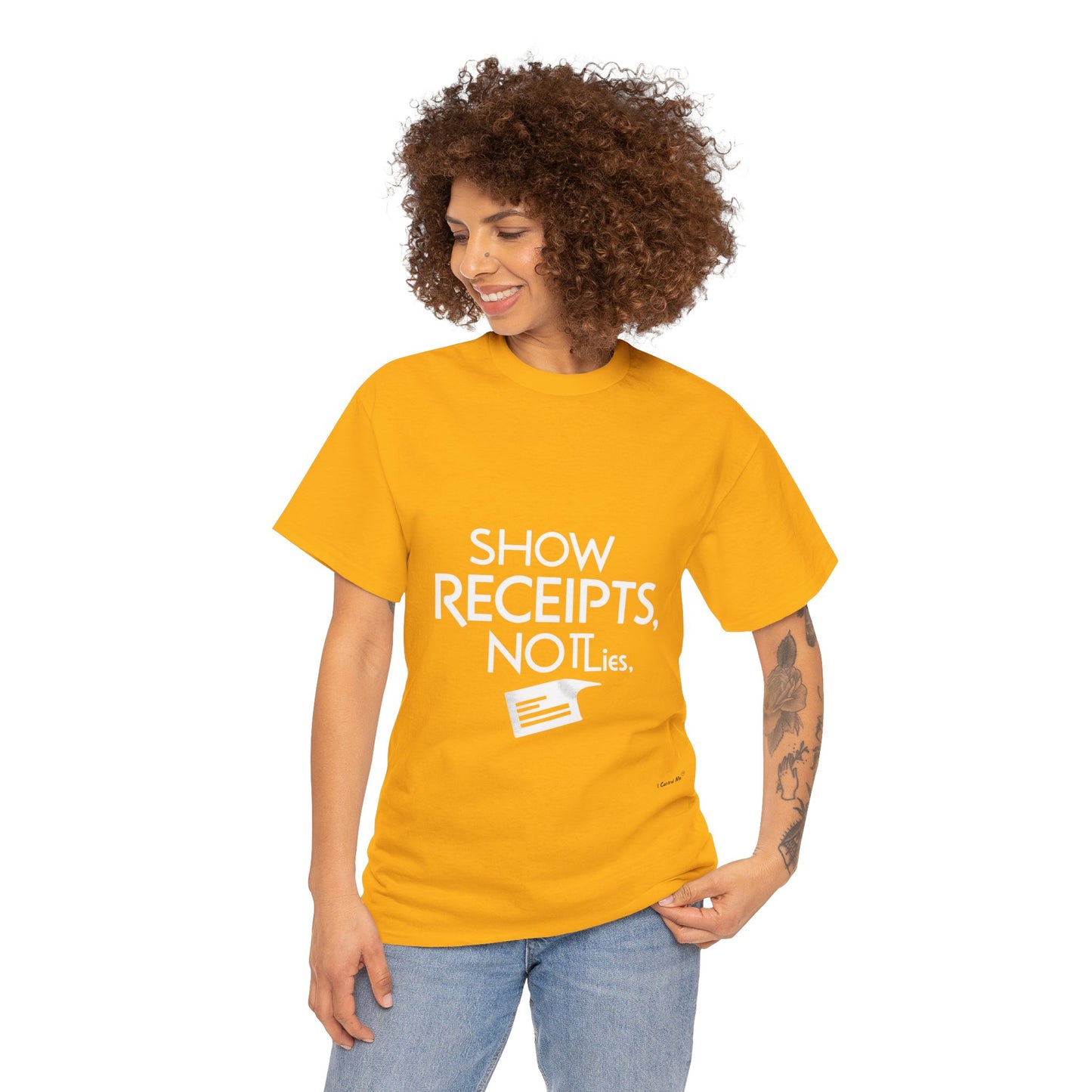 The Demand Transparency™ Graphic T-Shirt Collection: Design #001 by I Control Me™