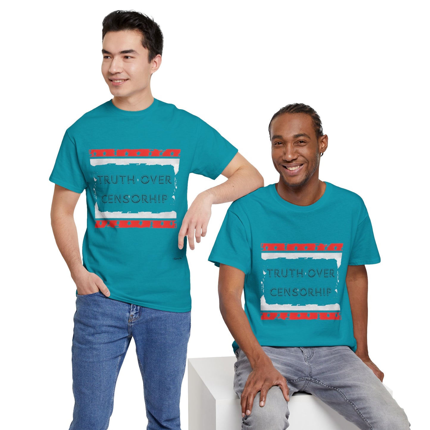 The Demand Transparency™ Graphic T-Shirt Collection: Design #002 by I Control Me™