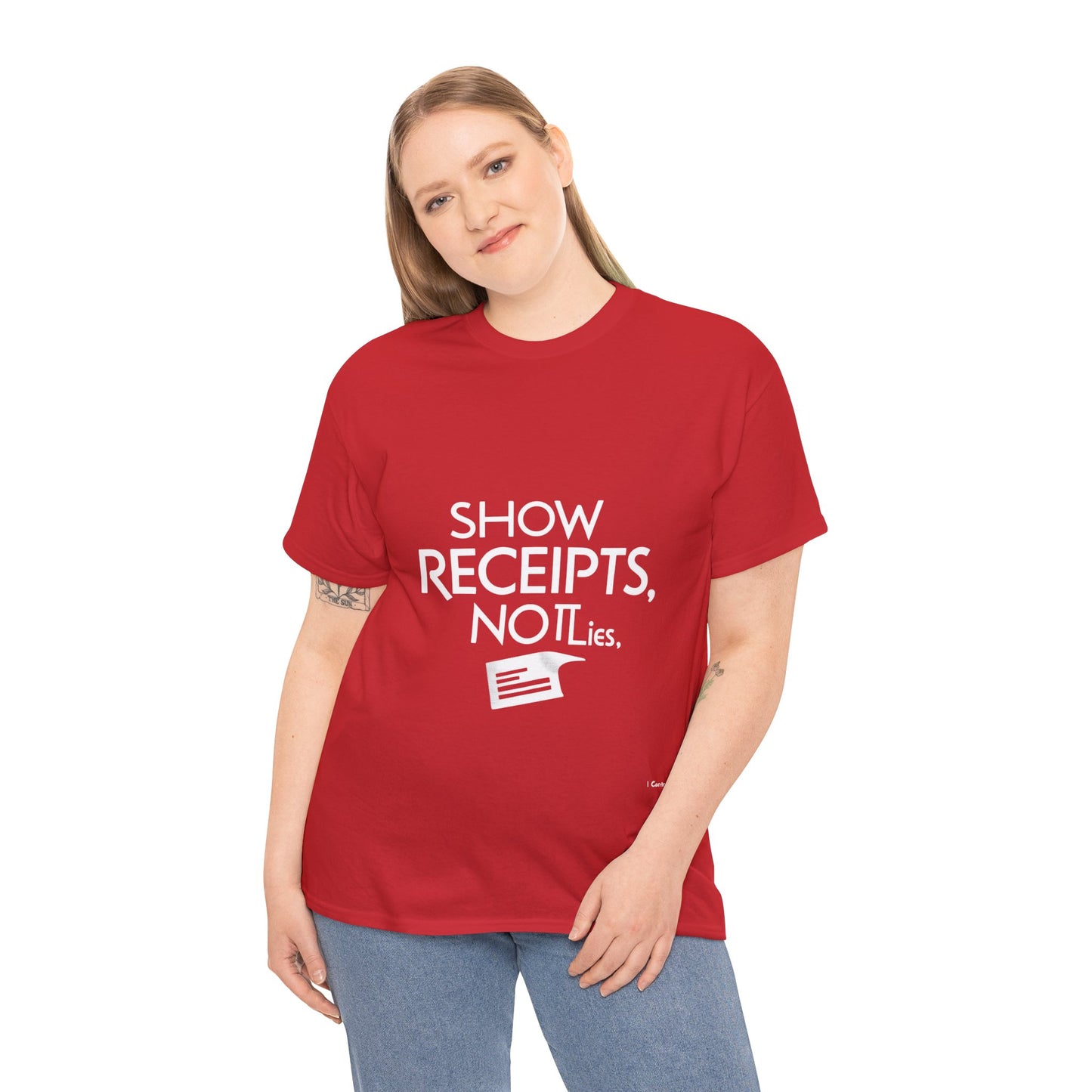 The Demand Transparency™ Graphic T-Shirt Collection: Design #001 by I Control Me™