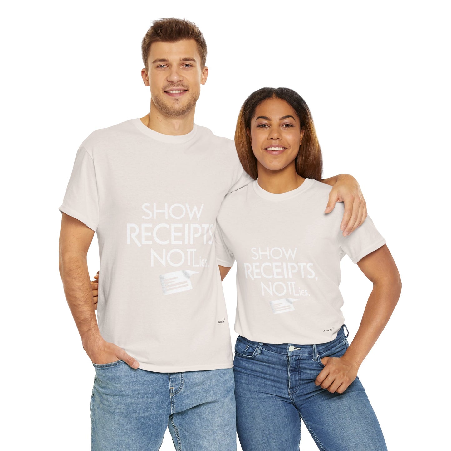 The Demand Transparency™ Graphic T-Shirt Collection: Design #001 by I Control Me™