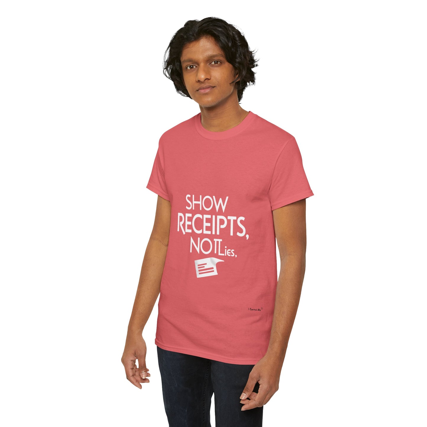 The Demand Transparency™ Graphic T-Shirt Collection: Design #001 by I Control Me™