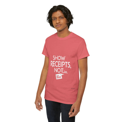 The Demand Transparency™ Graphic T-Shirt Collection: Design #001 by I Control Me™