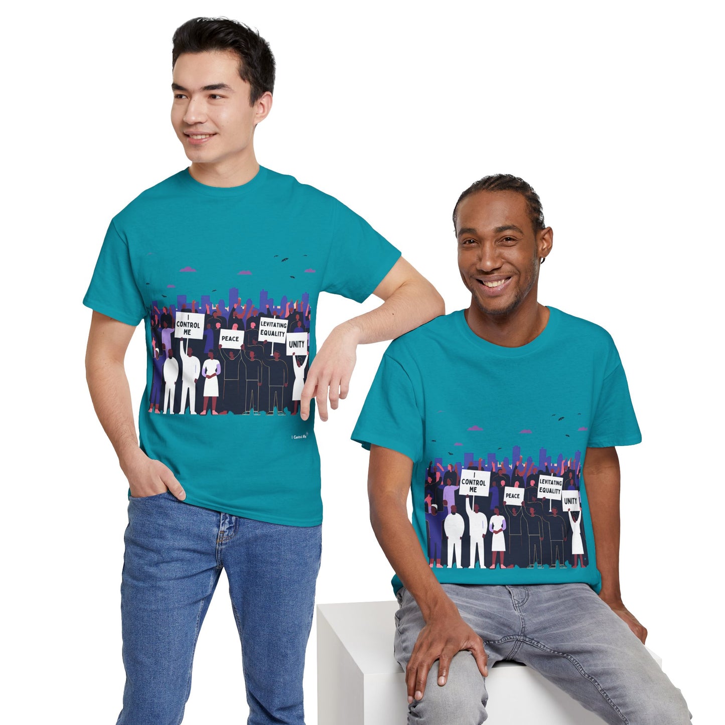 The Voices in Action™ Graphic T-Shirt Collection: Design #025 by I Control Me™