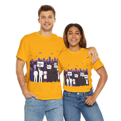 The Voices in Action™ Graphic T-Shirt Collection: Design #025 by I Control Me™