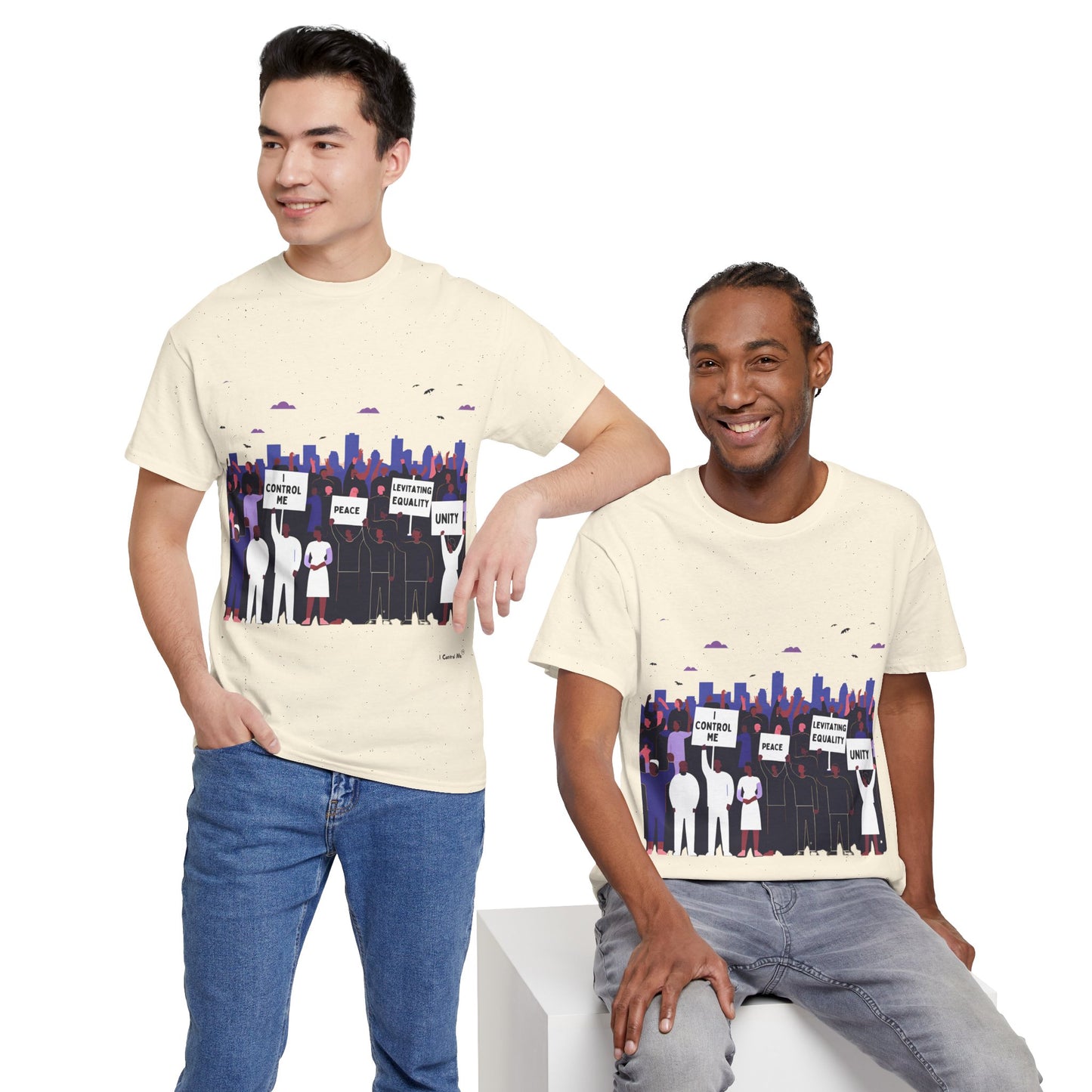 The Voices in Action™ Graphic T-Shirt Collection: Design #025 by I Control Me™
