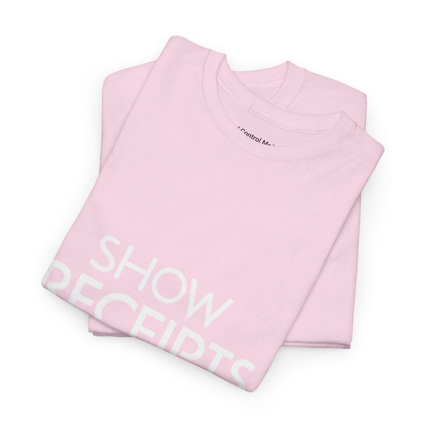 The Demand Transparency™ Graphic T-Shirt Collection: Design #001 by I Control Me™