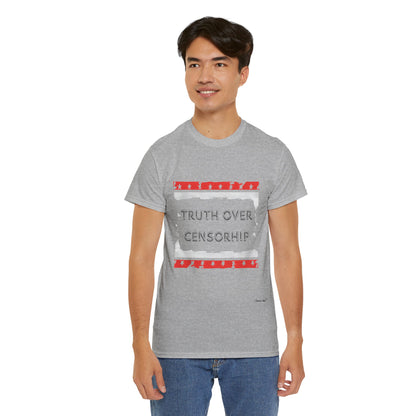 The Demand Transparency™ Graphic T-Shirt Collection: Design #002 by I Control Me™