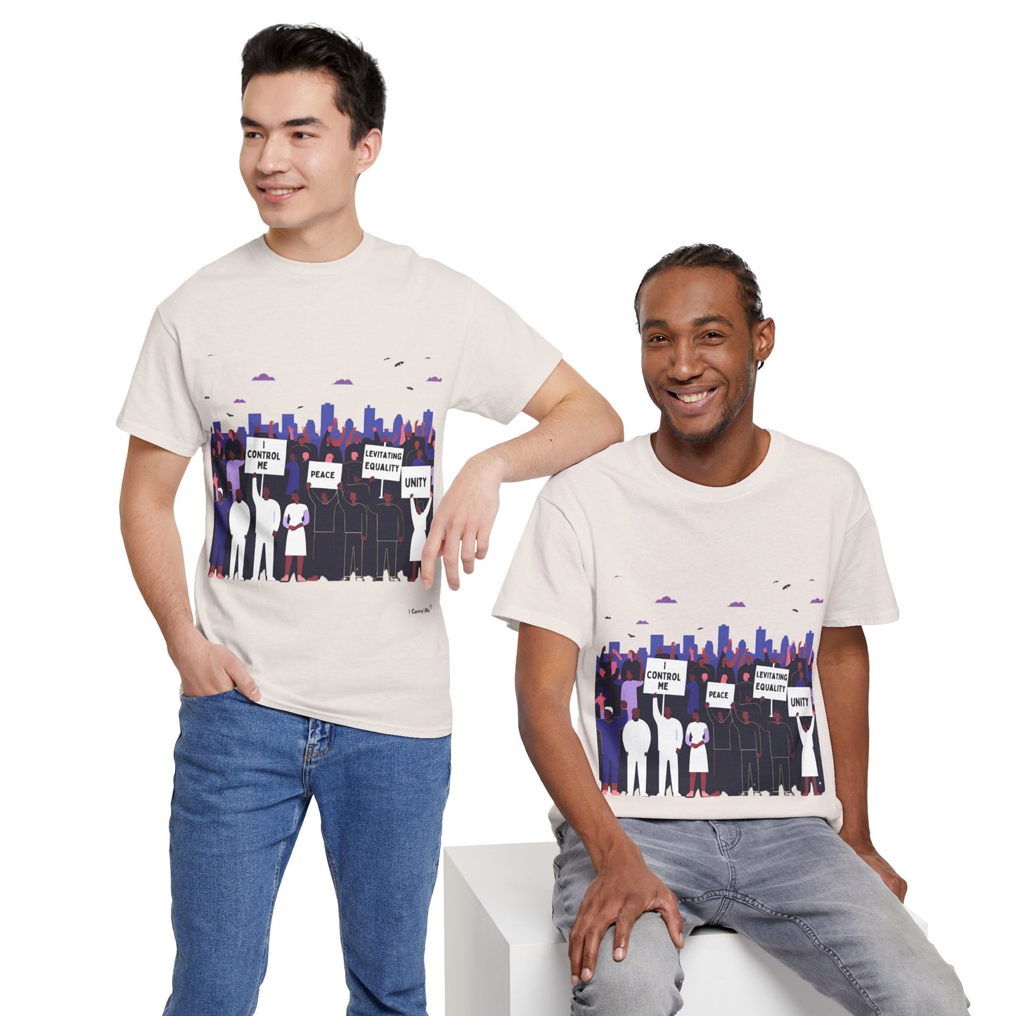 The Voices in Action™ Graphic T-Shirt Collection: Design #025 by I Control Me™