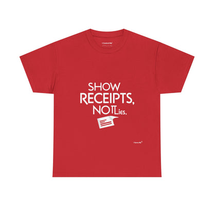 The Demand Transparency™ Graphic T-Shirt Collection: Design #001 by I Control Me™