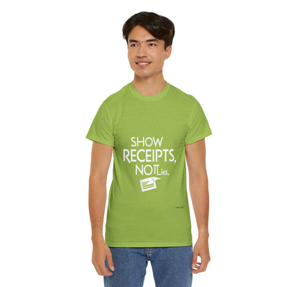 The Demand Transparency™ Graphic T-Shirt Collection: Design #001 by I Control Me™