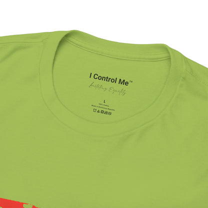 The Demand Transparency™ Graphic T-Shirt Collection: Design #002 by I Control Me™