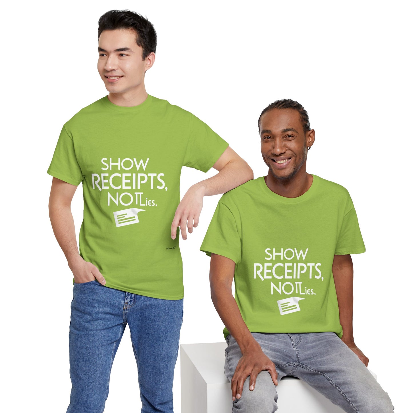 The Demand Transparency™ Graphic T-Shirt Collection: Design #001 by I Control Me™
