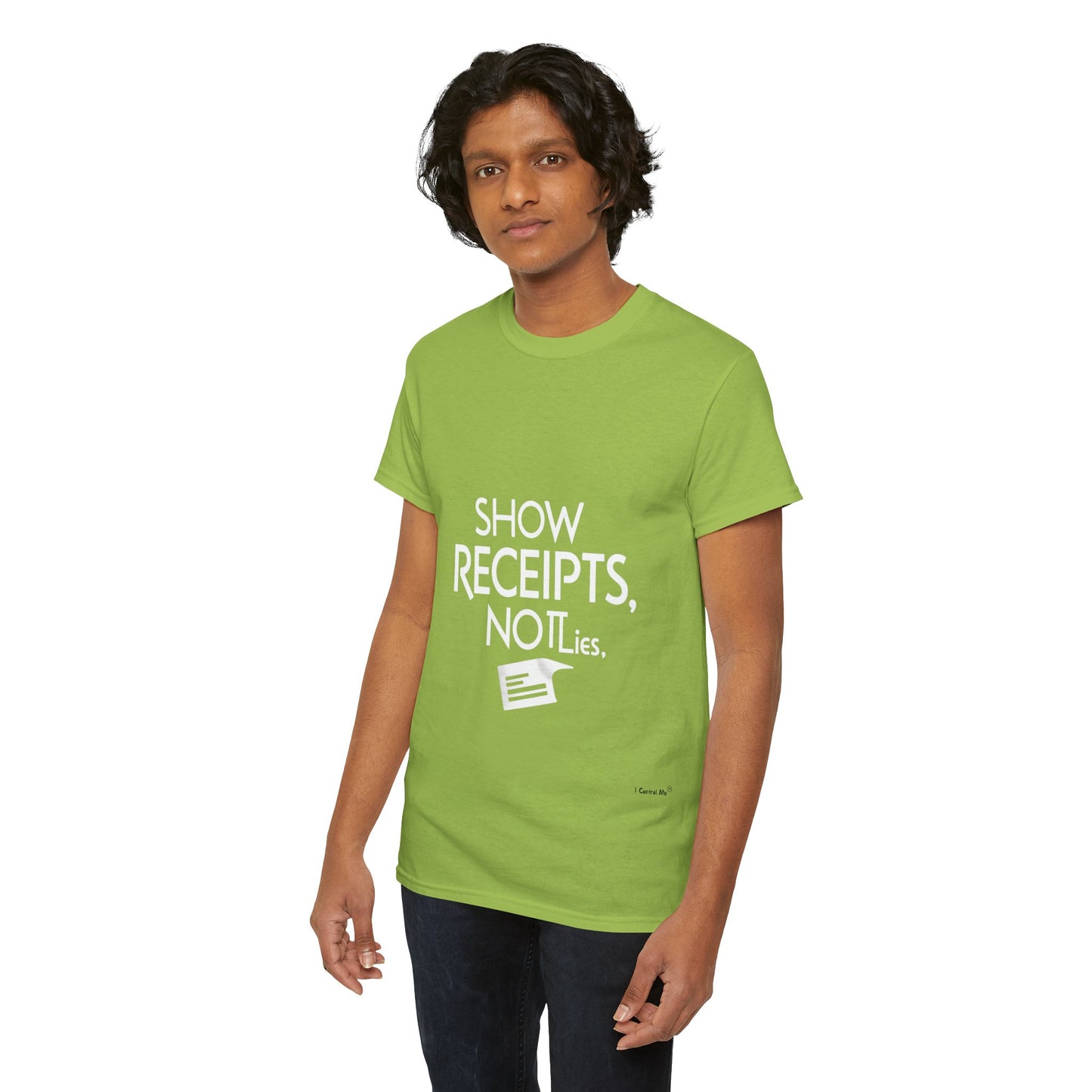 The Demand Transparency™ Graphic T-Shirt Collection: Design #001 by I Control Me™