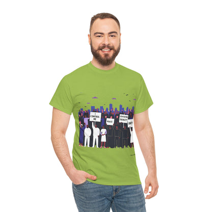The Voices in Action™ Graphic T-Shirt Collection: Design #025 by I Control Me™