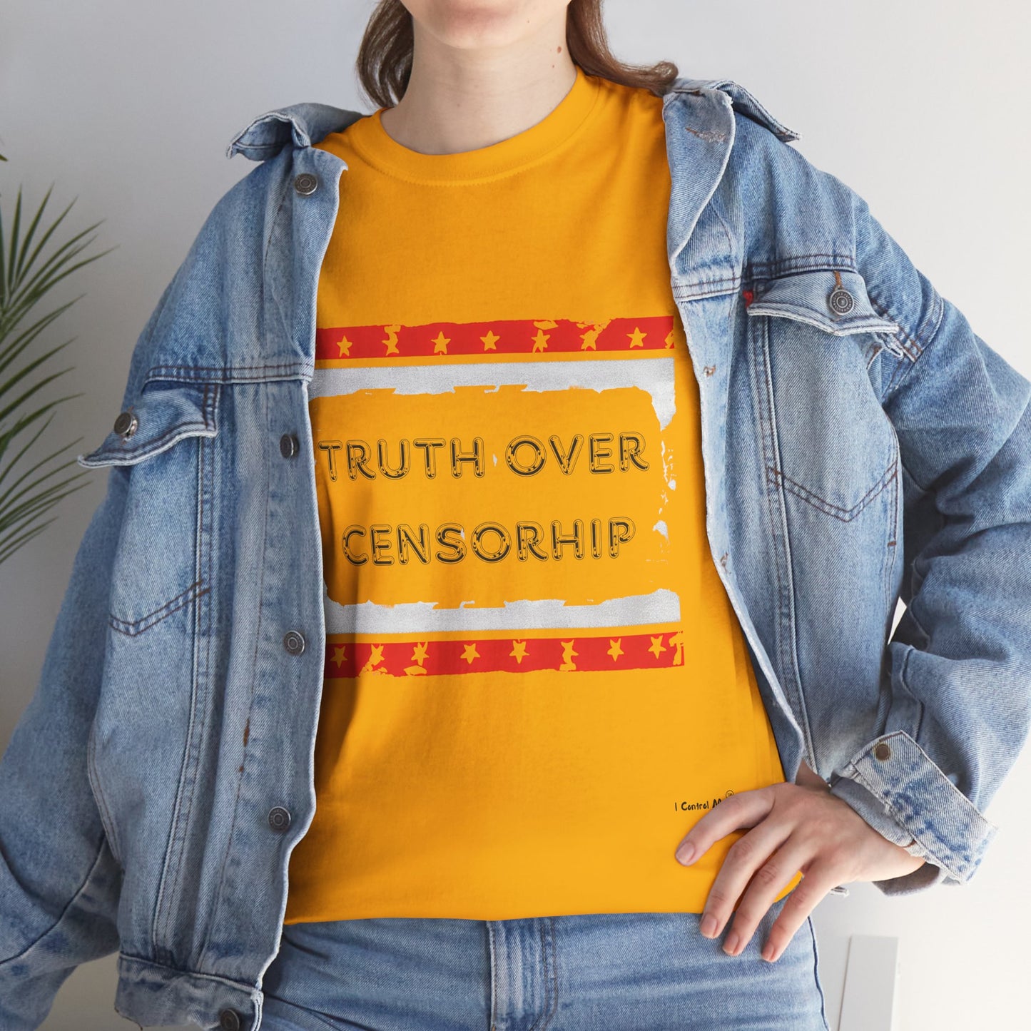 The Demand Transparency™ Graphic T-Shirt Collection: Design #002 by I Control Me™