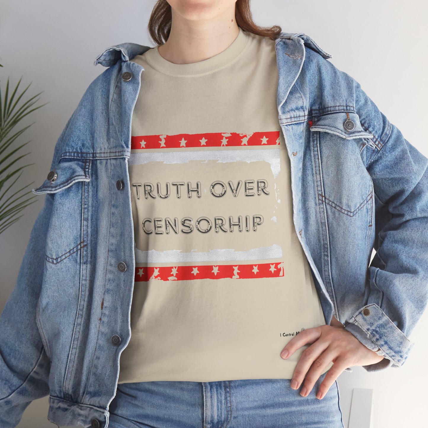 The Demand Transparency™ Graphic T-Shirt Collection: Design #002 by I Control Me™
