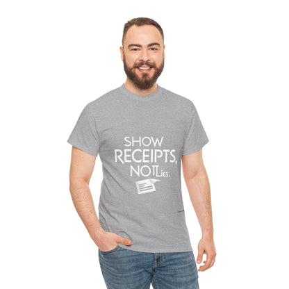 The Demand Transparency™ Graphic T-Shirt Collection: Design #001 by I Control Me™