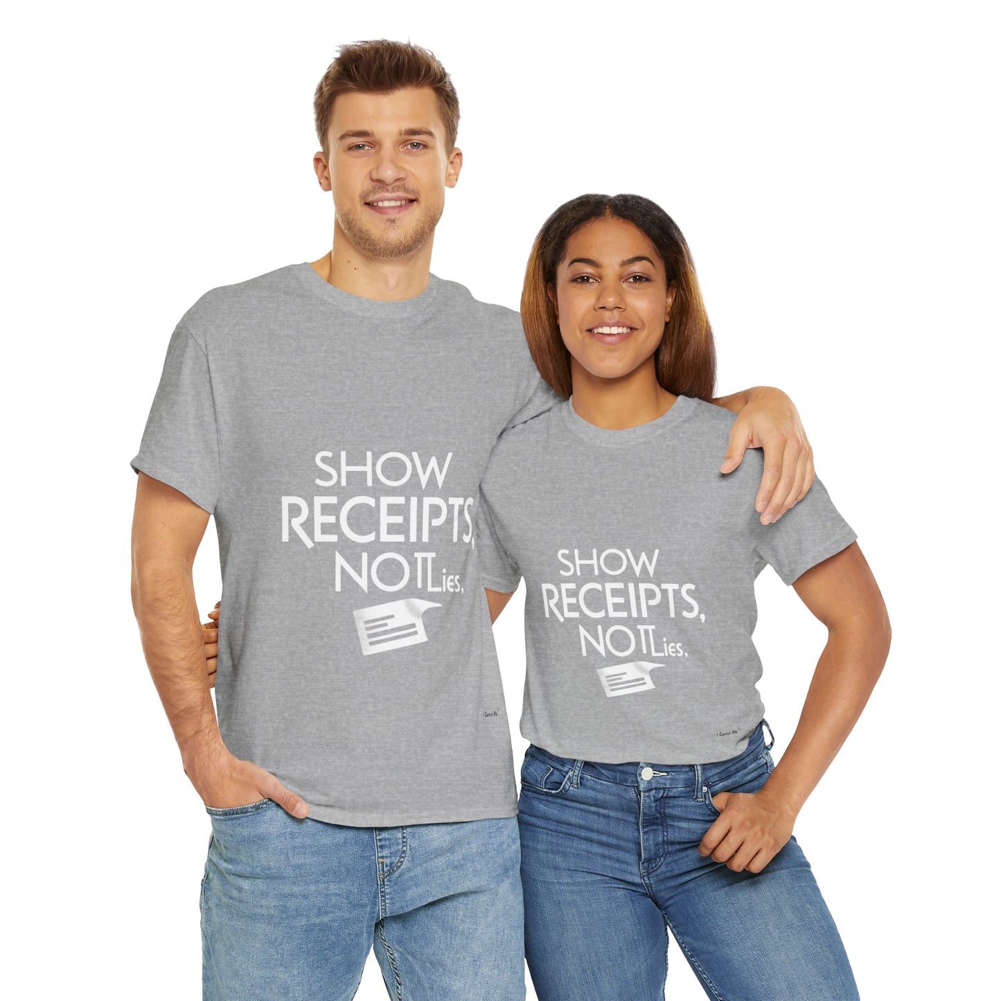 The Demand Transparency™ Graphic T-Shirt Collection: Design #001 by I Control Me™