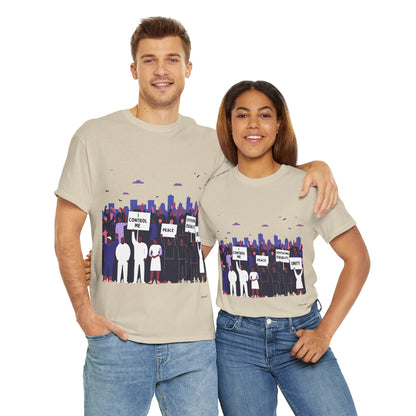 The Voices in Action™ Graphic T-Shirt Collection: Design #025 by I Control Me™