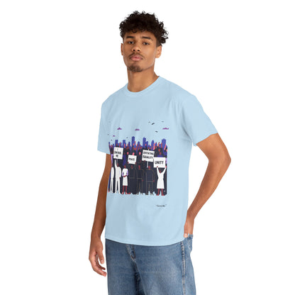The Voices in Action™ Graphic T-Shirt Collection: Design #025 by I Control Me™