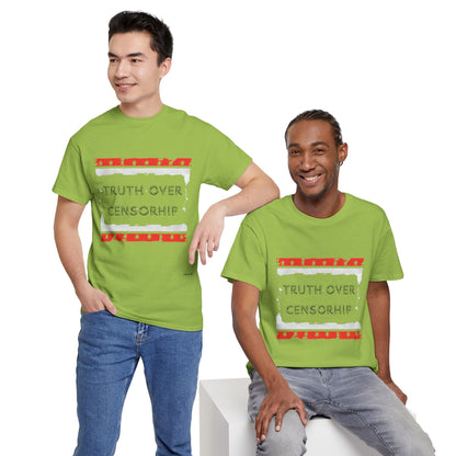 The Demand Transparency™ Graphic T-Shirt Collection: Design #002 by I Control Me™