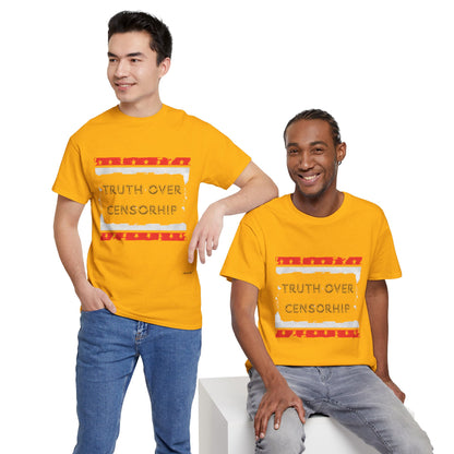 The Demand Transparency™ Graphic T-Shirt Collection: Design #002 by I Control Me™