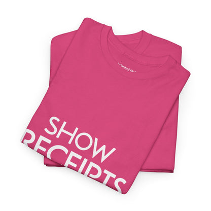 The Demand Transparency™ Graphic T-Shirt Collection: Design #001 by I Control Me™
