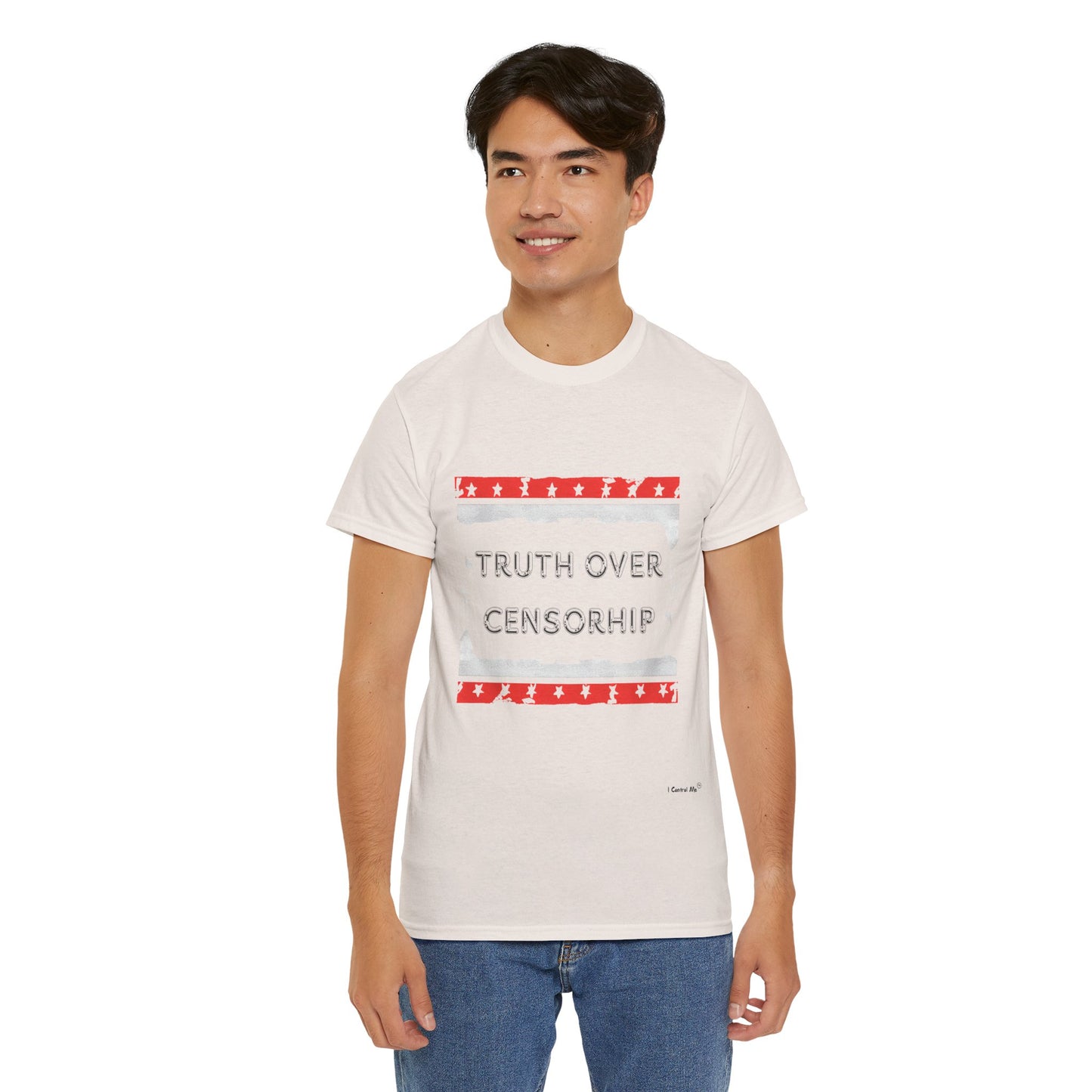 The Demand Transparency™ Graphic T-Shirt Collection: Design #002 by I Control Me™