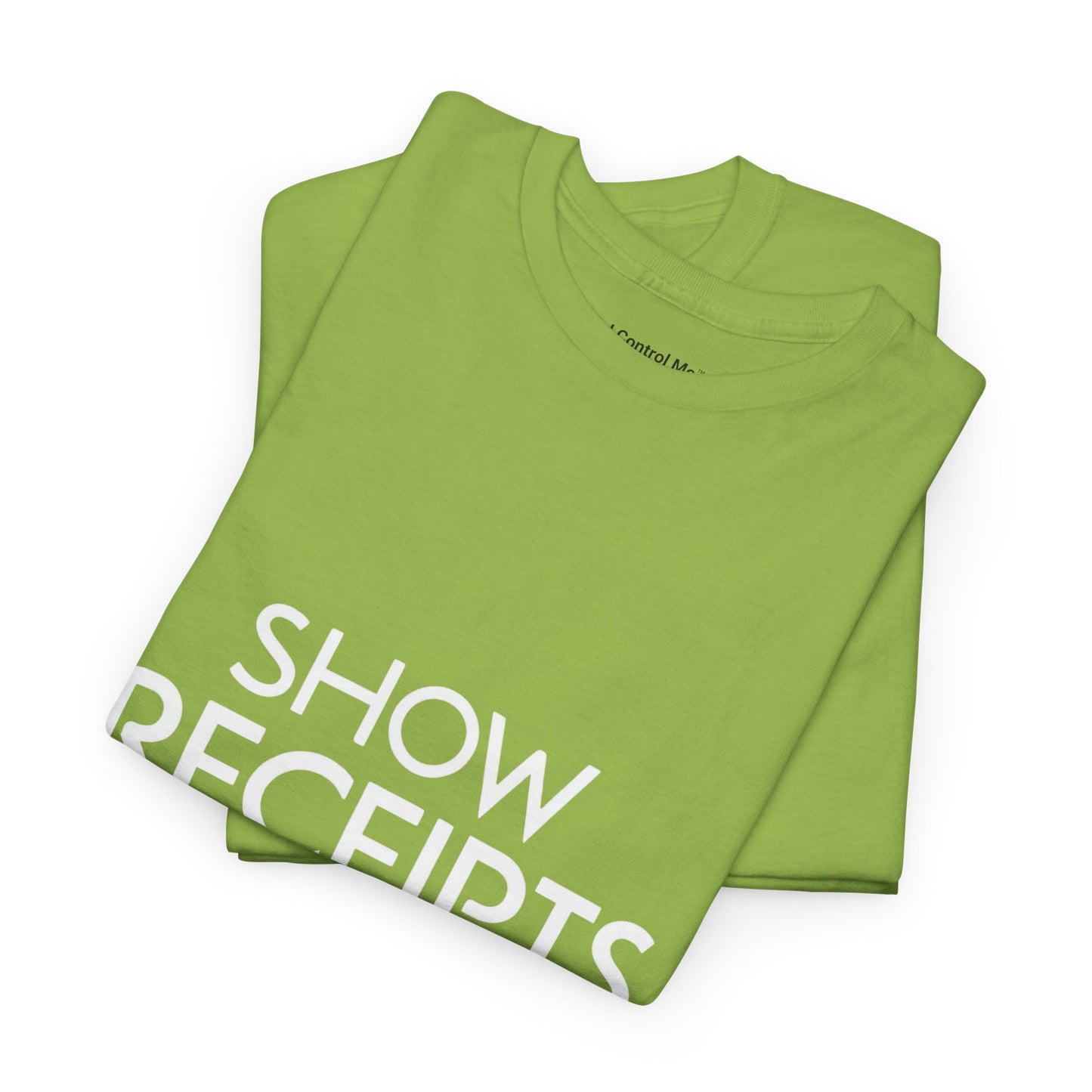 The Demand Transparency™ Graphic T-Shirt Collection: Design #001 by I Control Me™