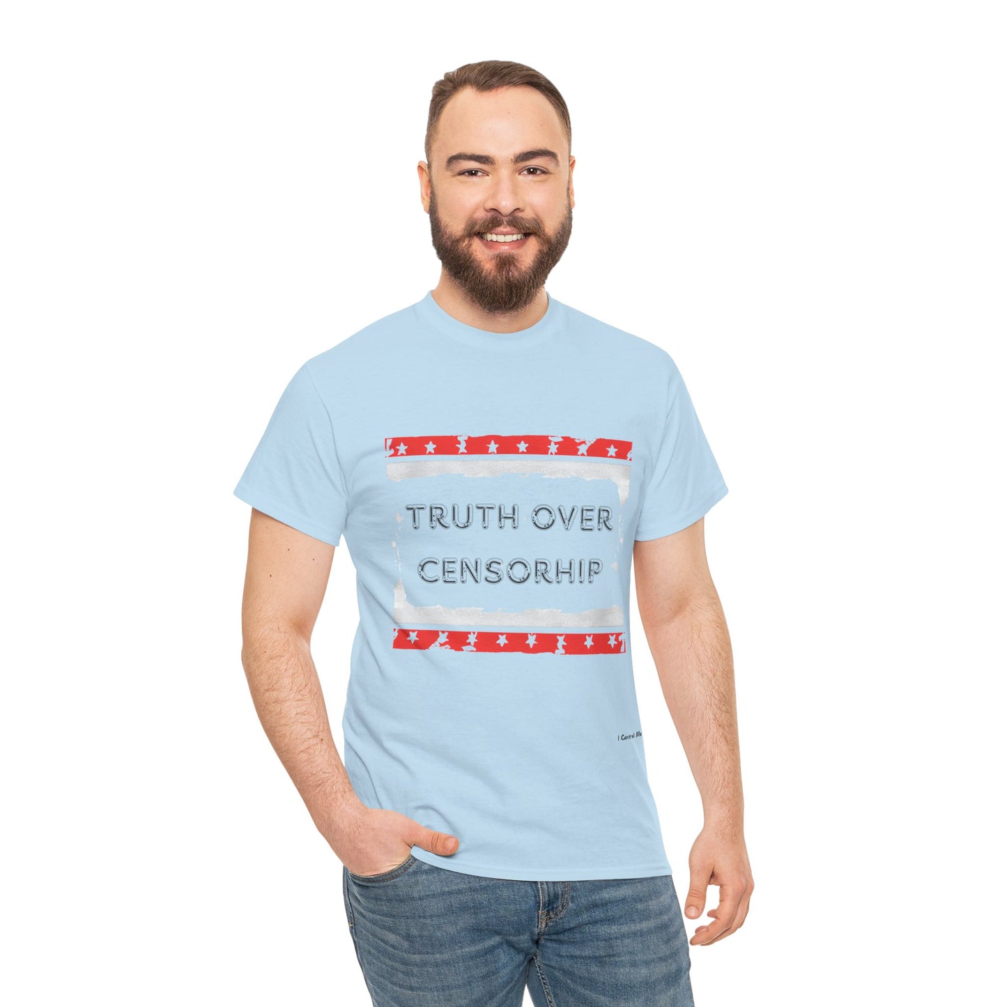 The Demand Transparency™ Graphic T-Shirt Collection: Design #002 by I Control Me™
