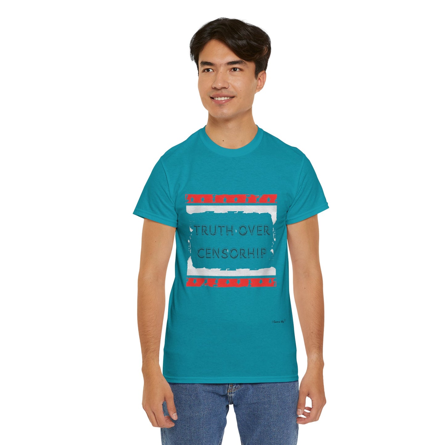 The Demand Transparency™ Graphic T-Shirt Collection: Design #002 by I Control Me™