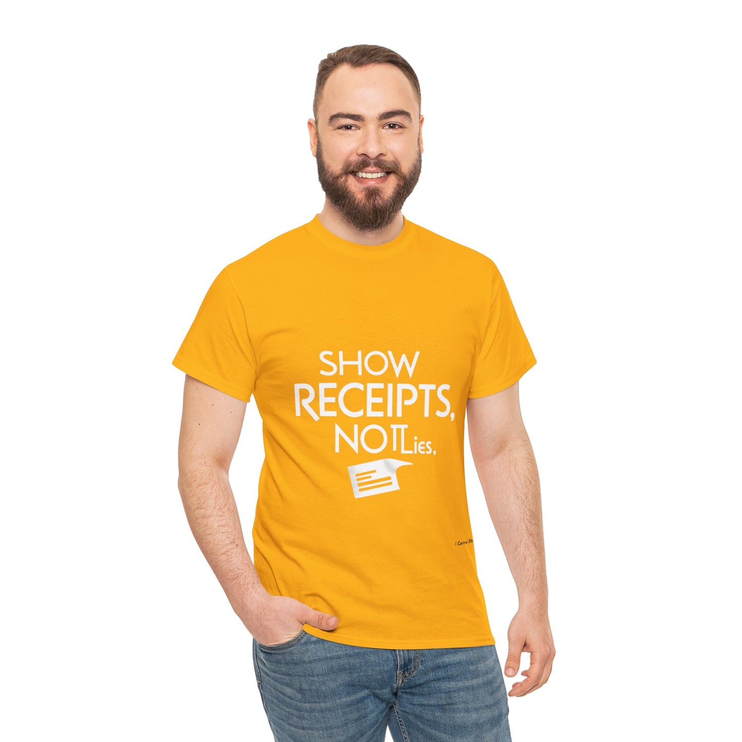 The Demand Transparency™ Graphic T-Shirt Collection: Design #001 by I Control Me™