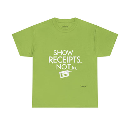 The Demand Transparency™ Graphic T-Shirt Collection: Design #001 by I Control Me™