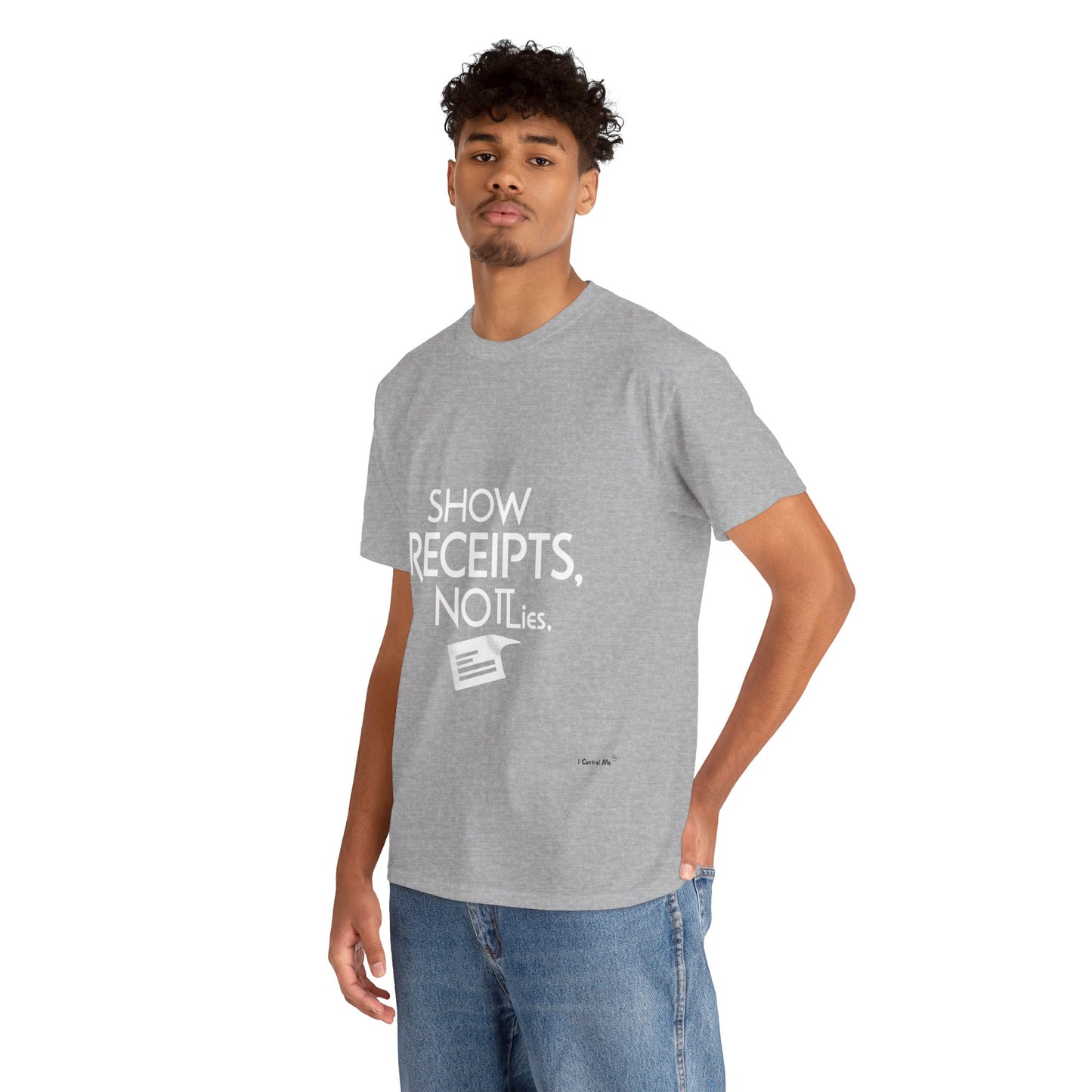 The Demand Transparency™ Graphic T-Shirt Collection: Design #001 by I Control Me™