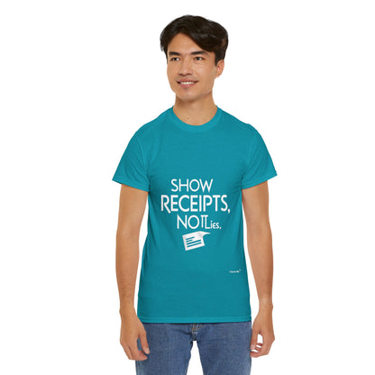 The Demand Transparency™ Graphic T-Shirt Collection: Design #001 by I Control Me™