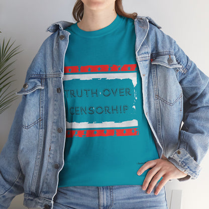 The Demand Transparency™ Graphic T-Shirt Collection: Design #002 by I Control Me™