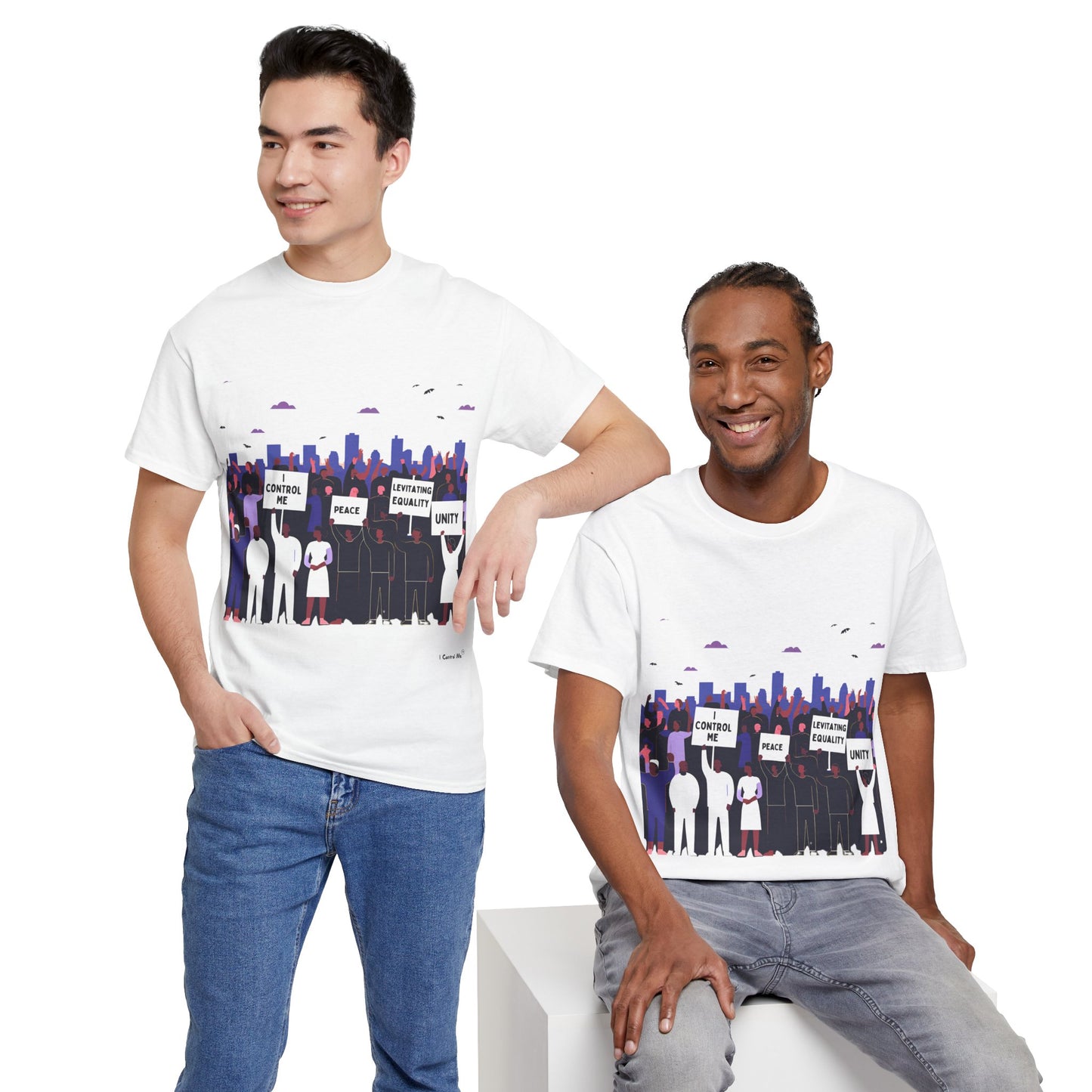 The Voices in Action™ Graphic T-Shirt Collection: Design #025 by I Control Me™