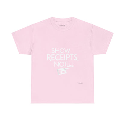 The Demand Transparency™ Graphic T-Shirt Collection: Design #001 by I Control Me™