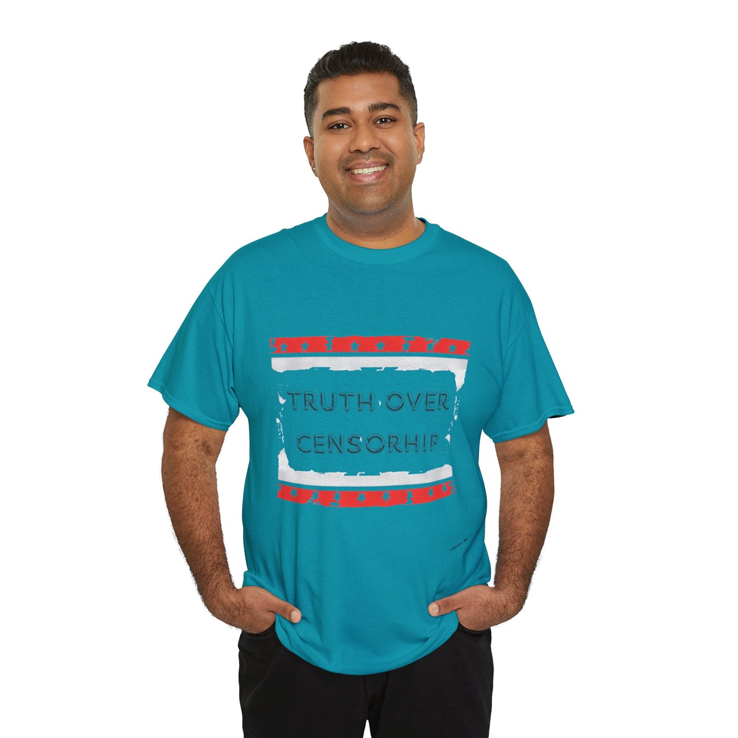 The Demand Transparency™ Graphic T-Shirt Collection: Design #002 by I Control Me™