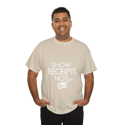The Demand Transparency™ Graphic T-Shirt Collection: Design #001 by I Control Me™