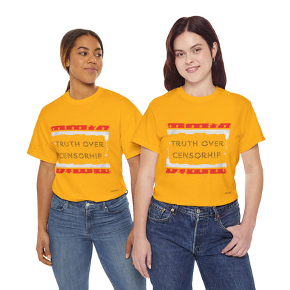 The Demand Transparency™ Graphic T-Shirt Collection: Design #002 by I Control Me™
