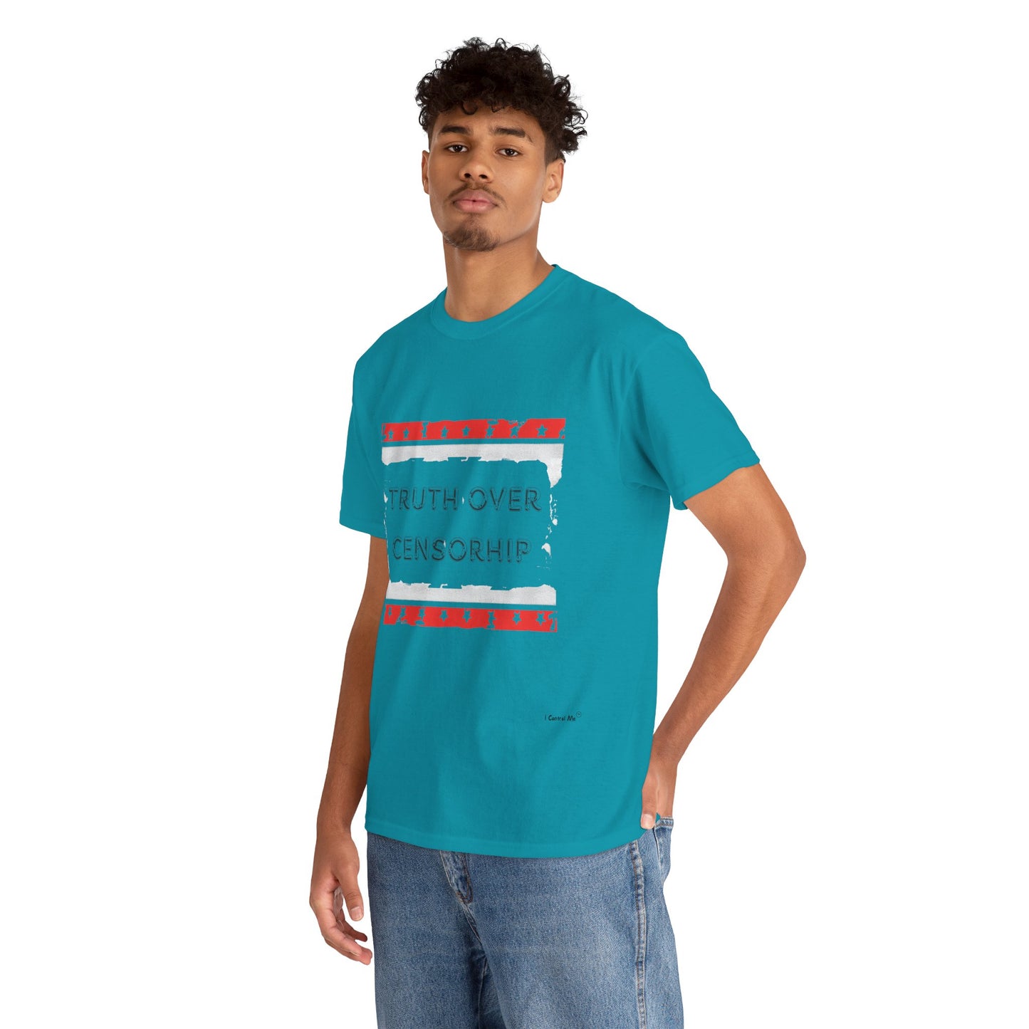 The Demand Transparency™ Graphic T-Shirt Collection: Design #002 by I Control Me™