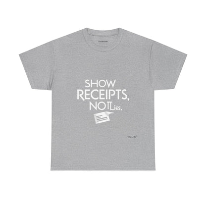 The Demand Transparency™ Graphic T-Shirt Collection: Design #001 by I Control Me™