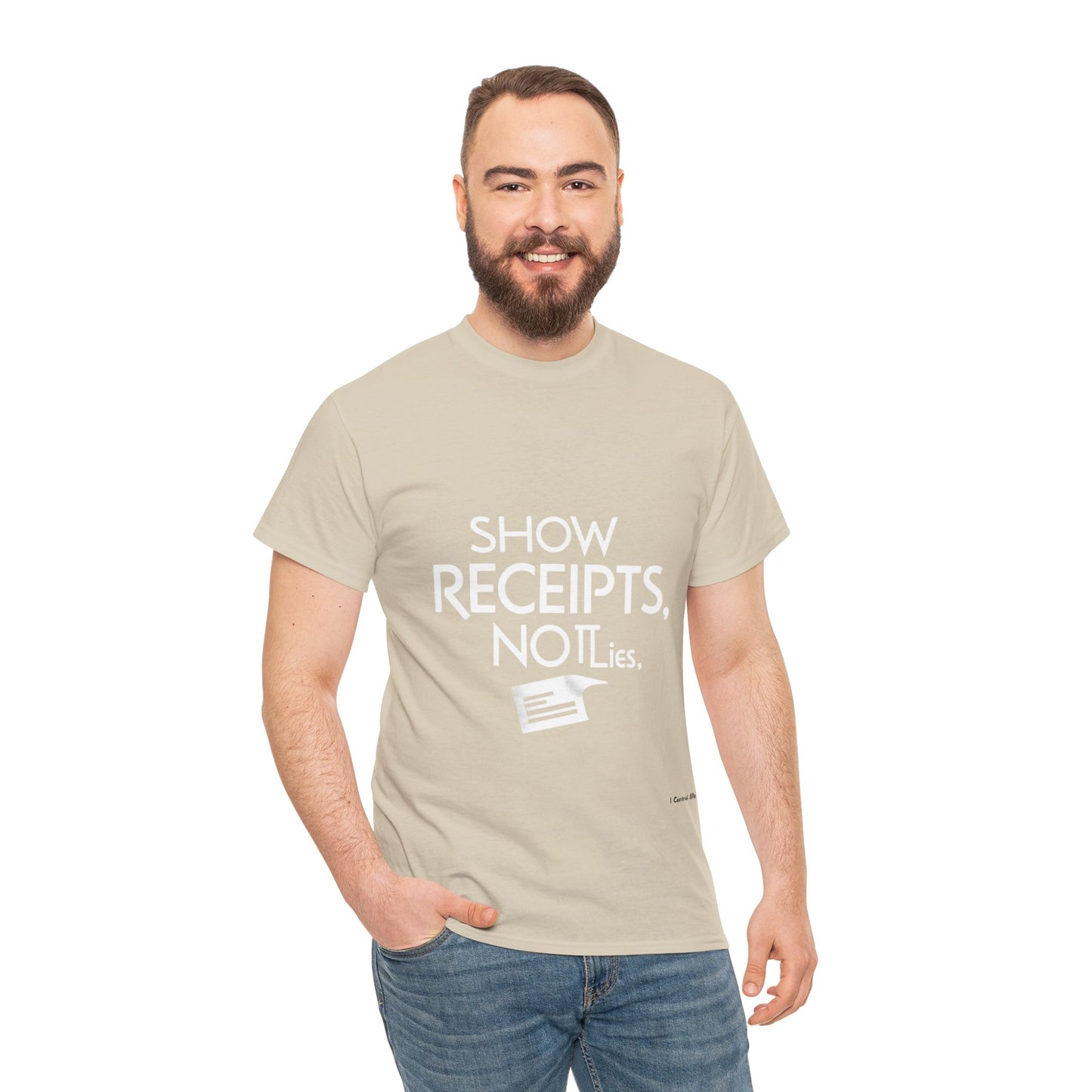 The Demand Transparency™ Graphic T-Shirt Collection: Design #001 by I Control Me™
