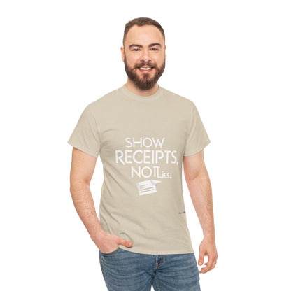 The Demand Transparency™ Graphic T-Shirt Collection: Design #001 by I Control Me™